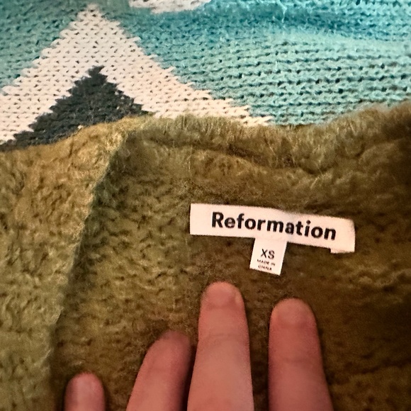 Reformation Clara Sweater Cardigan XS - Picture 3 of 4